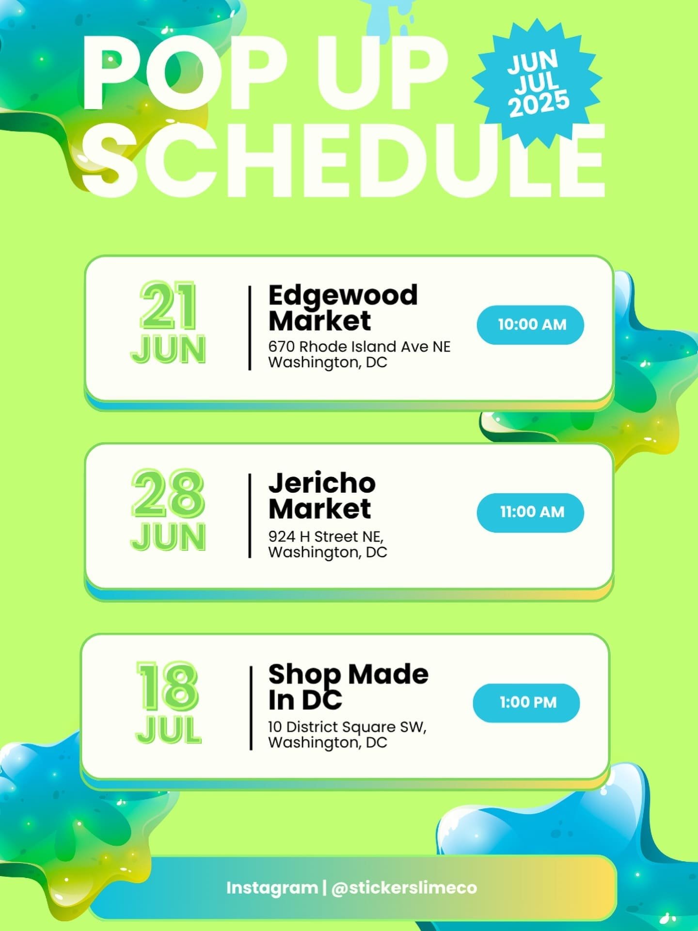 🚨UPDATE🚨Next Up!!! 🏃🏽‍♂️💨 #popupshop #spotlight #youthbusiness #slimeshop