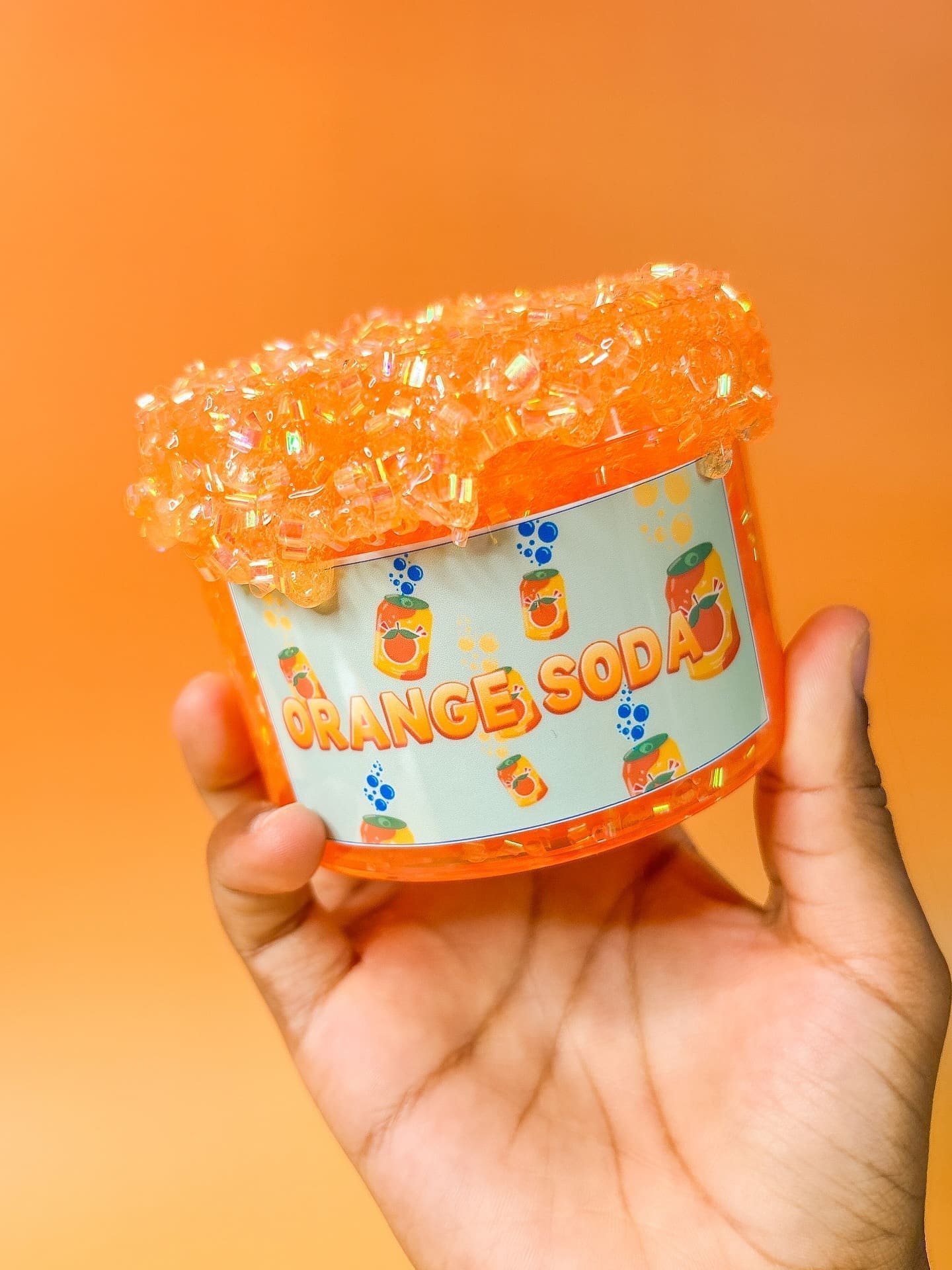 This is my Orange Soda slime, a Bingsu slime with tiny beads, good for bubble pops. It smells like Oranges!!! 😎😊🥹😄🍊

#slime #slimeshop #bingsuslime #youthbusiness #youngentrepreneurs #popupmarket #orange #soda