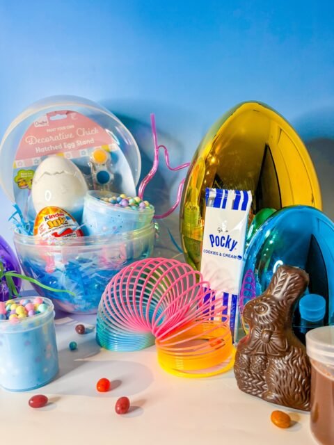 Easter Slimes = GREEN APPLE EXPLOSION + Easter Egg Hunt + Chocolate Bunny Eat It Quick